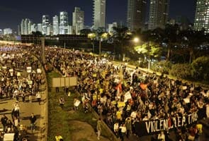 More than 100,000 protesters flood Brazilian streets in protest 