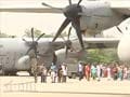 Uttarakhand: Air Force's massive C-130J makes maiden landing at Dharasu, evacuates 113 people