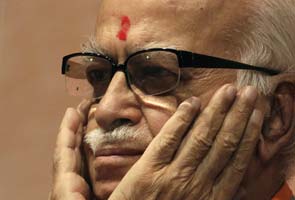 LK Advani resigns for third time in eight years