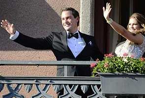 Swedish Princess Madeleine weds NY banker