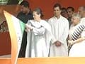 Uttarakhand: Sonia Gandhi flags off relief mission after Narendra Modi's 'rescue' act