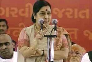 Sushma favours special session to pass food bill