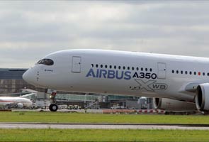 Airbus A350 lands after four-hour maiden flight