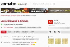 Gurgaon pub Lemp, attacked online, offers its version