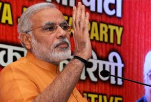 Narendra Modi in charge for 2014, promises a Congress-free country