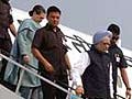A day after terror strike, PM, Sonia Gandhi arrive in Jammu and Kashmir
