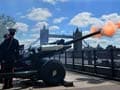 Gun salutes mark Queen Elizabeth coronation anniversary