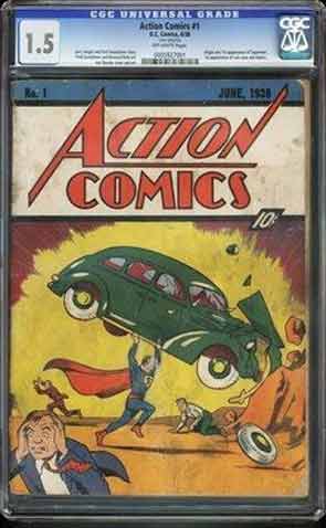 Rare Superman comic book sells for more than one crore rupees