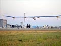 Solar plane makes successful trans-US flight amid storms