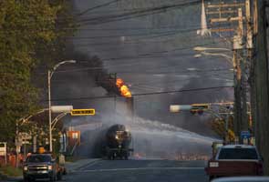 At least 80 missing in Canada train blaze: firefighter