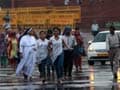 Heavy rains in Delhi cause traffic chaos