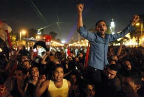 Egypt's anti-Morsi protesters erupt in joy as army moves in