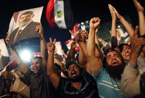Egypt's Muslim Brotherhood supporters rally against Mohamed Morsi's ouster