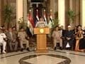 Egypt's military chief thanks the armed forces for their sacrifices