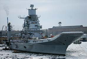 INS Vikramaditya, India's second aircraft carrier, out at sea again