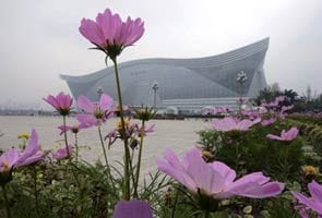 World's largest building China has an artificial beach inside 