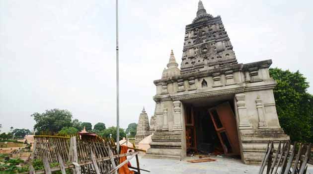 Bodhgaya: Eight blasts at the Mahabodhi temple complex; two injured