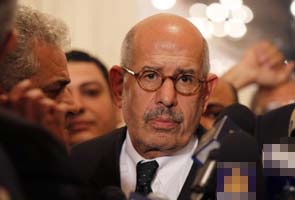 Mohamed ElBaradei picked as new Egypt PM: anti-Morsi movement