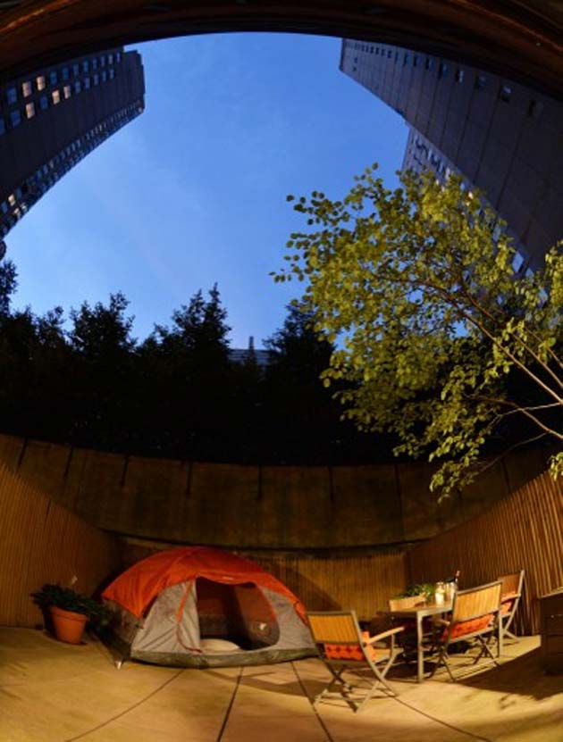 New York's latest luxury: a night under the stars