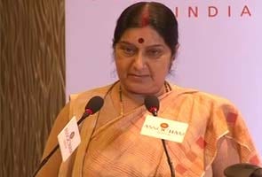 BJP leader Sushma Swaraj addresses industry body ASSOCHAM