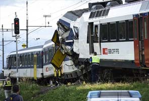 At least 44 passengers injured as trains collide in Switzerland: reports