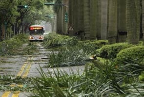 Two dead, 100 injured as Typhoon Soulik hits Taiwan