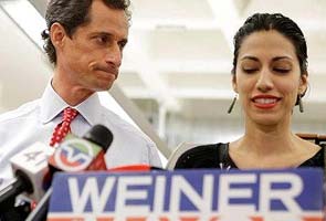 Admiration, puzzlement over New York's mayor candidate Anthony Weiner's loyal spouse Huma Abedin