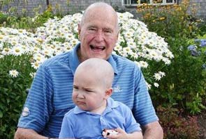 Why former US President George Bush shaved his head