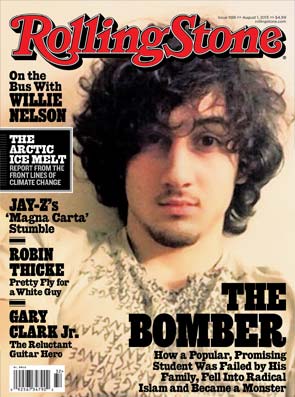 Boston bomb suspect on controversial 'Rolling Stone' cover