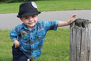 A four-year-old is a mayor in this town