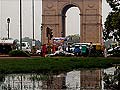 Rain in Delhi causes traffic chaos at rush hour, more expected on Saturday