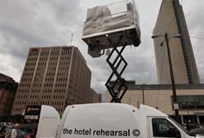 This hotel in Denver offers pop-up inflatable room This hotel in Denver offers pop-up inflatable room