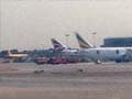 Fire on parked plane shuts down runways at Heathrow for an hour