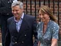Kate Middleton's parents visit hospital to meet Royal baby