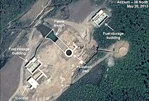 Images show North Korea rocket launch-pad halt 