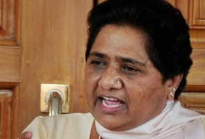 Congress leaders who spoke of cheap meals have never faced poverty: Mayawati