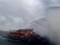 Fire on merchant vessel off Mumbai coast put out; salvage operation to begin soon