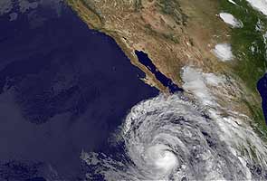 Tropical Storm Erick intensifying off Mexico