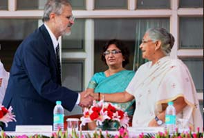 Najeeb Jung takes over as new Lieutenant Governor of Delhi