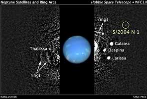 Astronomer finds new moon orbiting Neptune