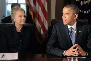 A rare lunch date for Barack Obama and Hillary Clinton