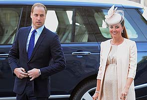 Prince William arrives by Kate's side for baby's due date