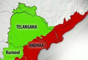 Protests in Seemandhra against statehood to Telangana