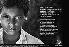 Delhi Police drops ad on street children after controversy