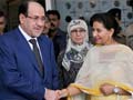 Iraq's Prime Minister Nouri al-Maliki arrives in India on four-day visit