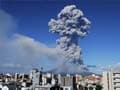 Japan volcano in spectacular eruption