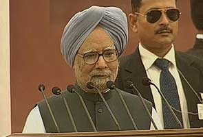 In Independence Day speech, PM highlights 10 years of UPA rule