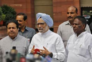 Within minutes, Prime Minister Manmohan Singh's plea defeated by members of his own party