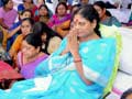 Jagan Mohan Reddy's mother Vijayamma continues hunger strike in hospital