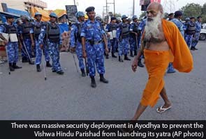 VHP-Uttar Pradesh government showdown over Ayodhya yatra, over 2000 arrested